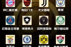 世俱杯16强揭晓 皇马曼城拜仁巴黎国米等豪门悉数登场