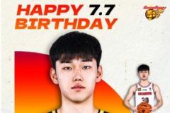 广东官博祝福小将李奕臻20岁生日：健康成长，球技更上一层楼